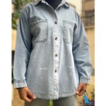 شومیز جین کاغذی زنانه کیانا