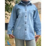 شومیز جین کاغذی زنانه کیانا