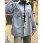 شومیز جین کاغذی زنانه کیانا