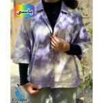 شومیز لینن دخترانه آبرنگی خنک کیانا