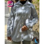 شومیز نخی خنک زنانه راه راه