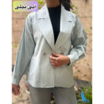 مانتو کتی جذاب لینن 2 دکمه کیانا