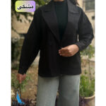 مانتو کتی جذاب لینن 2 دکمه کیانا