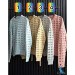 بلوز ژور پاییزه دخترونه کشبافت