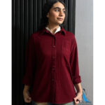 شومیز سیلک ضخیم پاییزه بوتیک کیانا