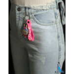 شلوار جین واید لگ آبی یخ کیانا تهران