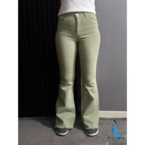 شلوار کتان بوتکات سبز بنتون کیانا