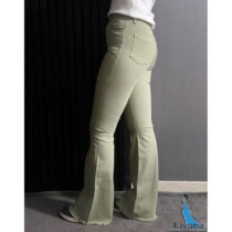 شلوار کتان بوتکات سبز بنتون کیانا
