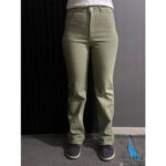 شلوار کتان سوپرکش سبز بنتون کیانا