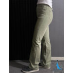 شلوار کتان سوپرکش سبز بنتون کیانا