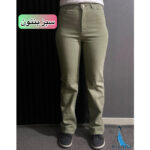 شلوار کتان سوپرکش سبز بنتون کیانا