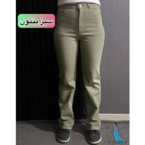 شلوار کتان سوپرکش سبز بنتون کیانا