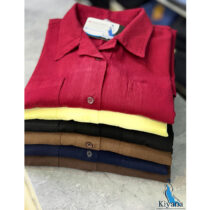 شومیز کتان ترک سایز بزرگ