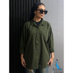 شومیز کتان ترک سایز بزرگ