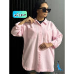 شومیز کتان ترک سایز بزرگ