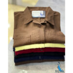 شومیز کتان ترک سایز بزرگ