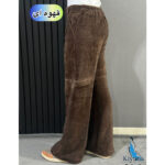 شلوار پارچه لمزوز دختزانه ترک