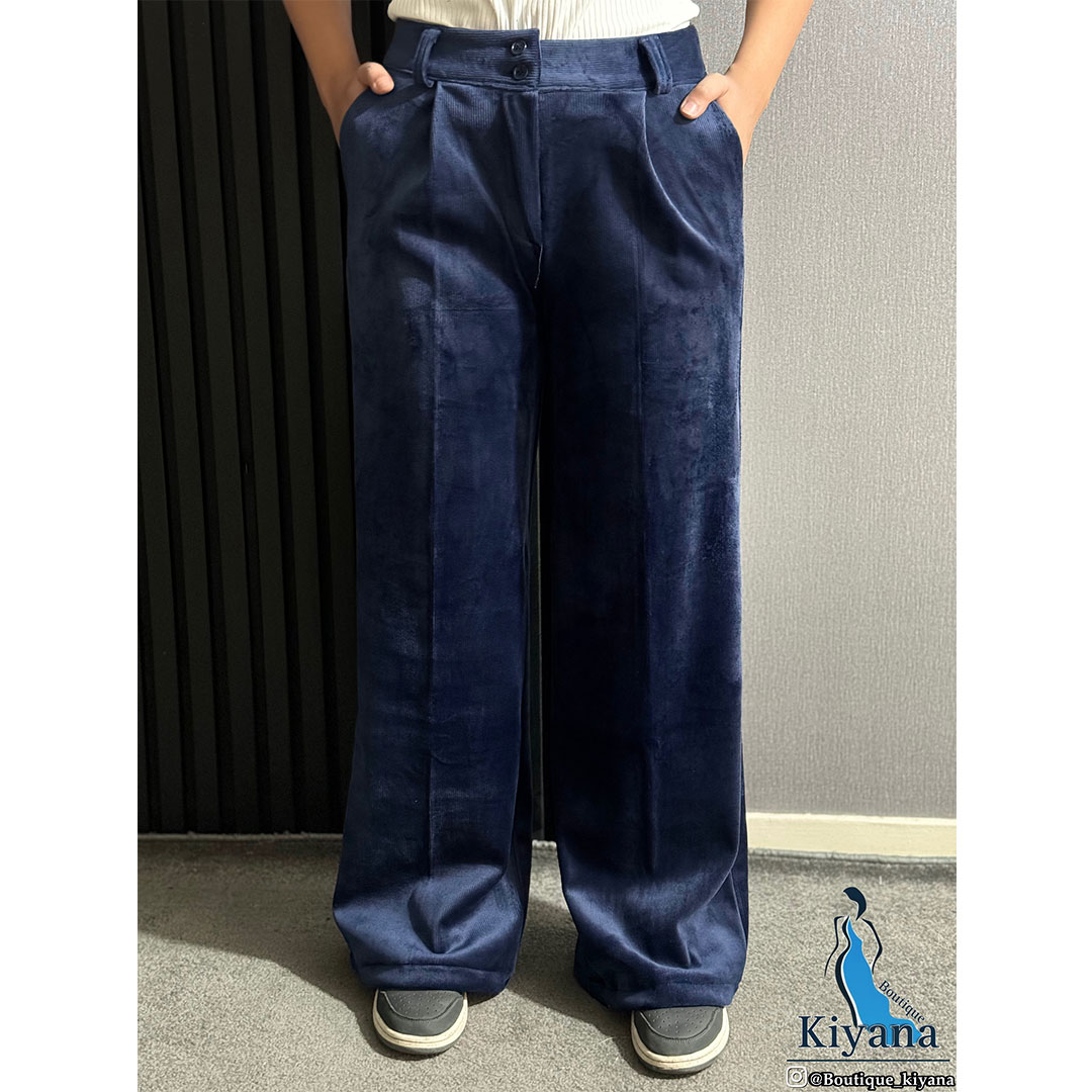 1714-13-min شلوار مخمل اویشو ضخیم بوتیک زنانه کیانا