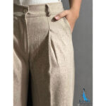 شلوار بگ زنانه آبشاری