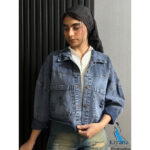 کراپ کت جین دخترانه