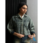 کراپ کت جین دخترانه