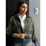 کراپ کت جین دخترانه