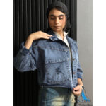 کراپ کت جین دخترانه