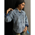 شومیز جین پاییزه کیانا