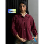 شومیز کتان پاییزه دخترونه بوتیک کیانا