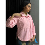 شومیز کتان پاییزه دخترونه بوتیک کیانا