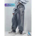 شلوار جین دخترانه کارپنتری تینت