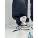 شلوار دخترانه کارپنتری تینت سرمه ای