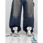 شلوار دخترانه کارپنتری تینت سرمه ای