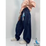 شلوار جین دخترانه خام شور