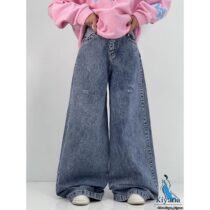 شلوار جین دخترانه بگ