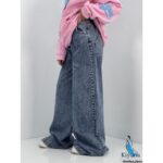 شلوار جین دخترانه بگ