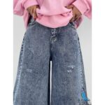 شلوار جین دخترانه بگ