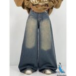 شلوار جین سوپر بگ دخترانه