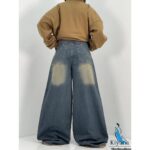 شلوار جین سوپر بگ دخترانه