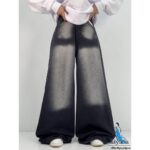 شلوار بگ دخترانه ذغالی