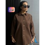 شومیز کتان ترک پاییزه / دکمه چوبی (1738) - Image 16