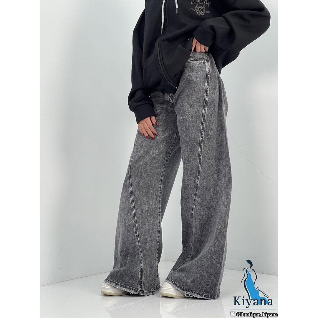 شلوار شافل سایز بزرگ کیانا