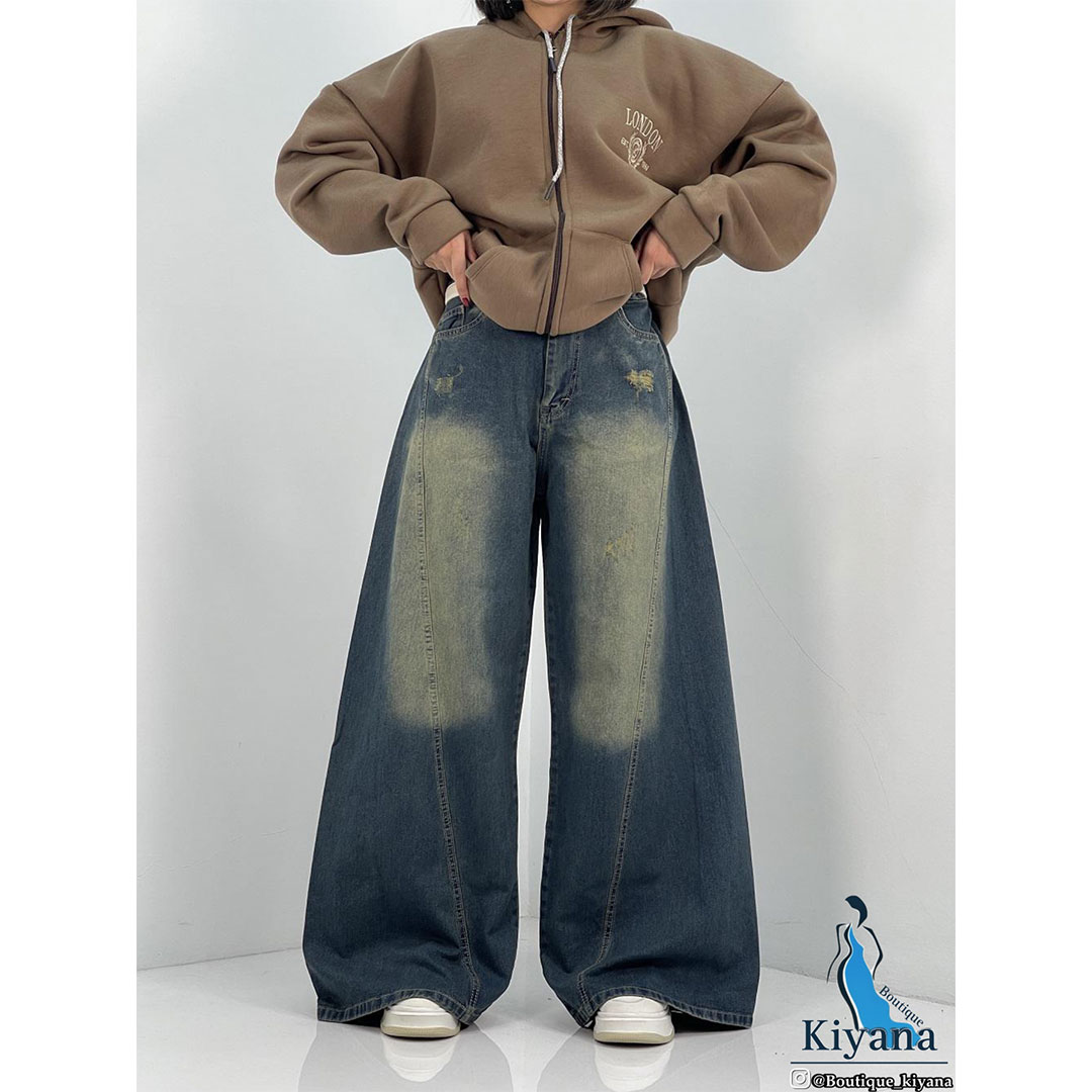 شلوار شافل سایز بزرگ بوتیک زنانه کیانا