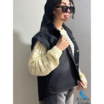 وست جین دکمه پرچی