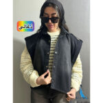 وست جین دکمه پرچی