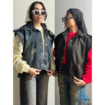 وست جین دکمه پرچی