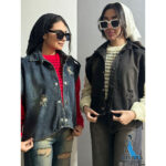 وست جین دکمه پرچی