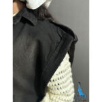 وست جین دکمه پرچی