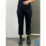 شلوار واید کات ذغالی (1762) - Image 2