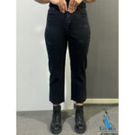 شلوار واید کات ذغالی ترند دخترونه